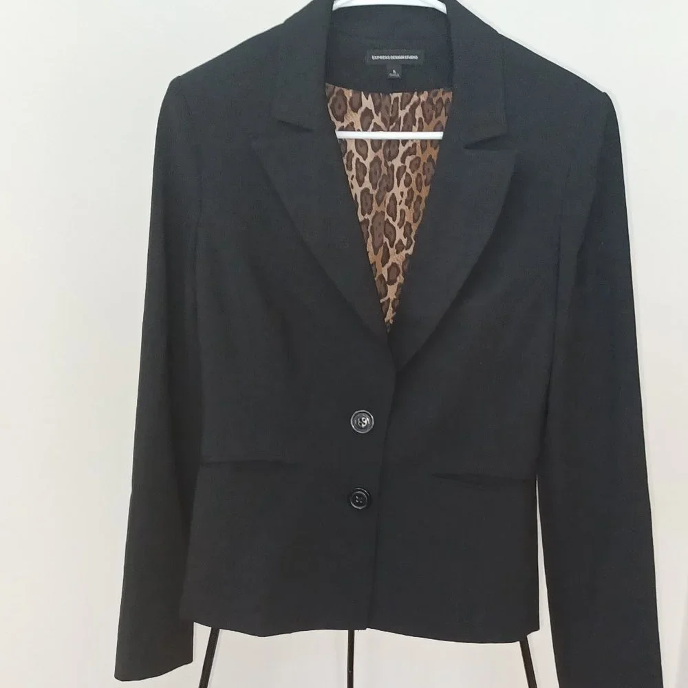 Express Design Studio Black Blazer